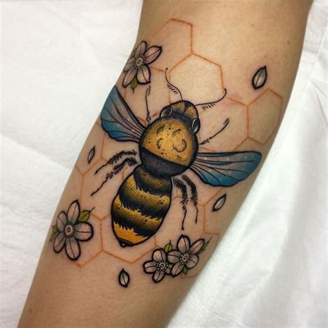 21 Bee Tattoo Designs Bumble Bee Tattoo