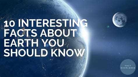 10 Interesting Facts About Earth You Should Know 2020 Youtube