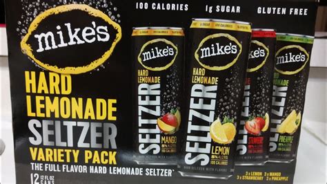 Mikes Hard Lemonade Seltzer Review Youtube
