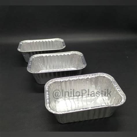 Jual 25pcs Alumunium Foil Cup Bx 984519 Aluminium Foil Tray Tanpa