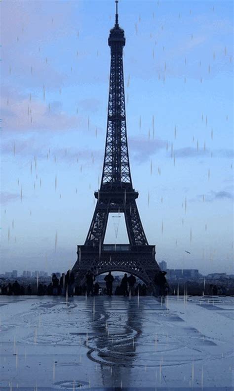 Places To Travel Around The World Eiffel Tower Live Wallpaper