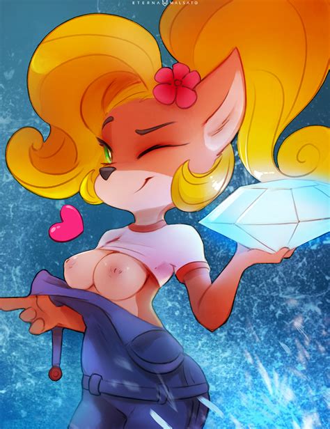 Rule 34 Anthro Blonde Hair Breasts Clothing Coco Bandicoot Crash