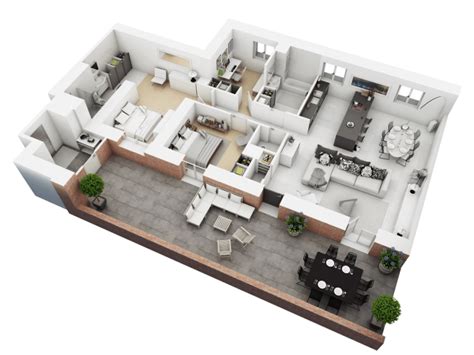 merancang rumah   denah rumah minimalis  kamar untukmu