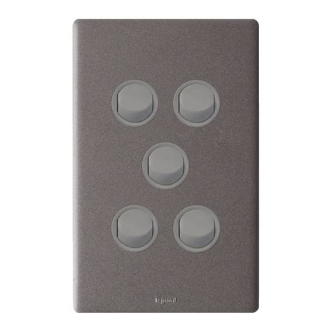 Hpm Legrand Excel Life Switches 5 Gang Switch Available In 5