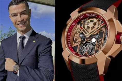 Dripping In Diamonds Cristiano Ronaldo Reveals Cr7 Watch Range