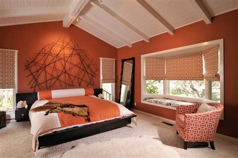 24 Orange Bedroom Designs Decorating Ideas Design Trends Premium