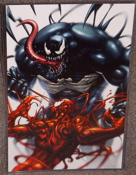 Marvel Spider Man Venom Vs Carnage Glossy Print 11 X 17 In