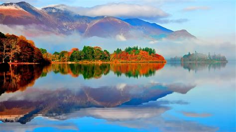 Mirror Reflection Lake 1920x1080 Download Hd Wallpaper Wallpapertip