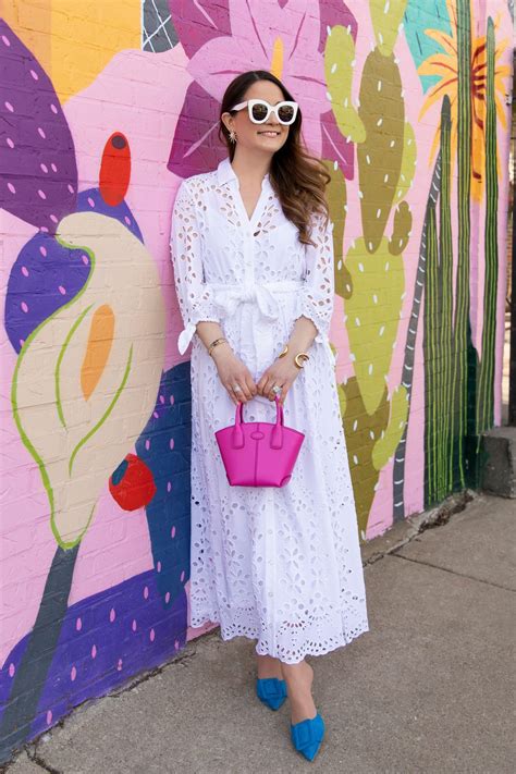 My Go To Lilly Pulitzer White Eyelet Dress For Spring Style Charade