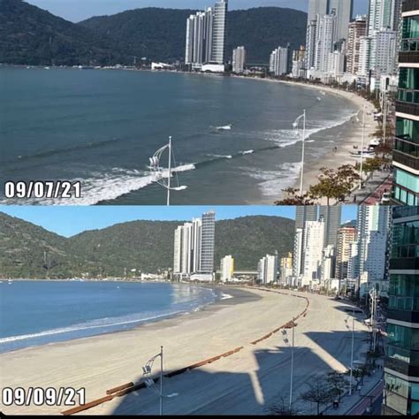 Veja A Incrível Transformação Da Praia De Balneário Camboriú Após A Obra De Alargamento