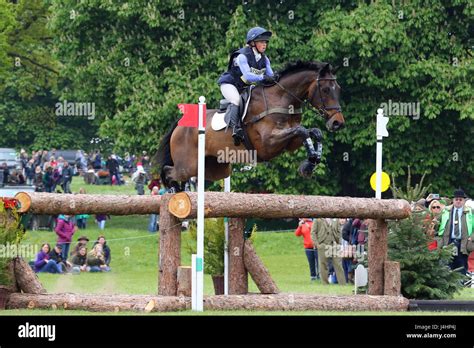 Rosalind Canter Cross Country Badminton 060517 Stock Photo Alamy