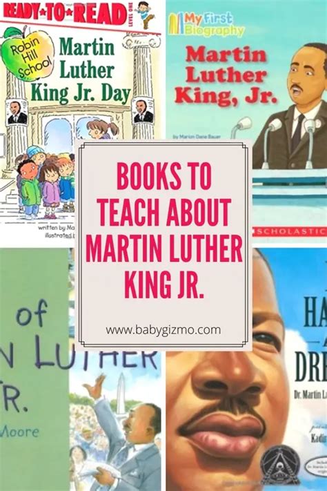 5 Books To Teach Children About Martin Luther King Baby Gizmo