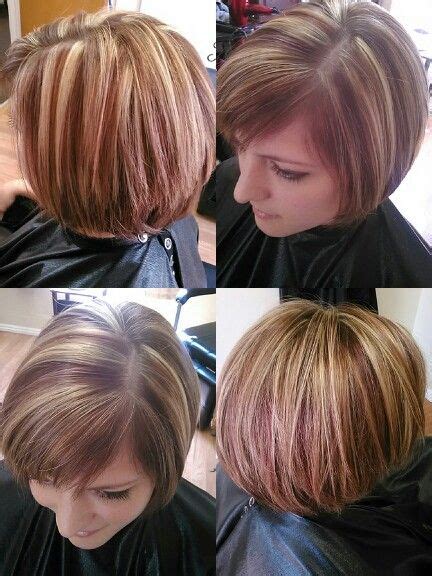 Rainbow short hair with highlights. Best ideas about Streaks Highlights, Brown Streaks and ...