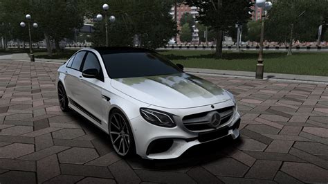 MERCEDES BENZ E63S AMG CCD Cars City Car Driving Mods Mods For