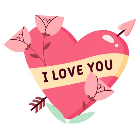 I Love You Stickers Free Valentines Day Stickers