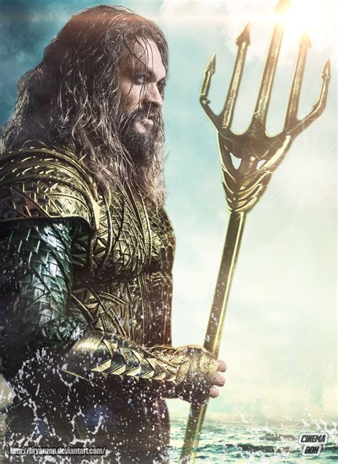 Jason Momoa Aquaman Justice League Fan Art By Bryanzap On Deviantart