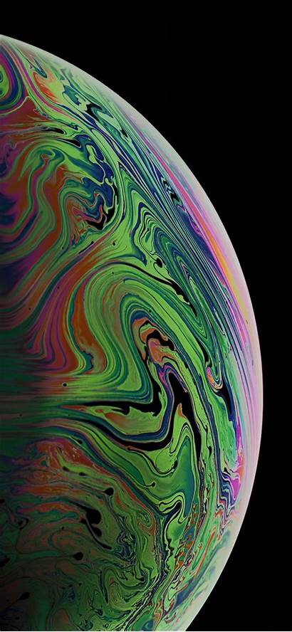 Xs Iphone Wallpapers Max Bubble Bubbles Colorful