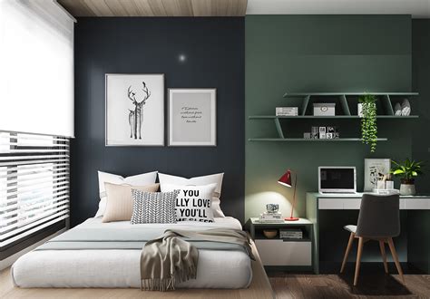 xem ngay 35 mẫu decor phòng ngủ cho nam Đơn giản Đầy Ấn tượng thiết kế xinh