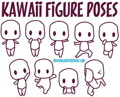 Guide To Drawing Kawaii Characters Part How To Draw Kawaii People