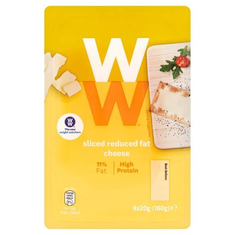 Weight Watchers Reduced Fat Mature Cheese 8 Slices Morrisons