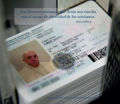 Papa Francisco Papa Francisco Frases New Passport Pope Francis Renew Mario Newspaper