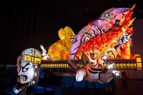 Lantern Floats For Nebuta Festival In Aomori Japan Editorial Photo