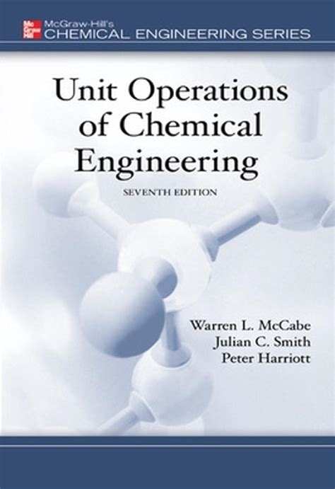 Unit Operations Of Chemical Engineering 7th Edition By Julian Smith