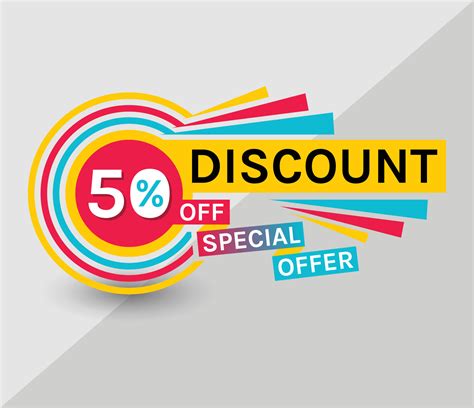 Discount Banner 50 Off Special Offer Ad Price Discount Offer