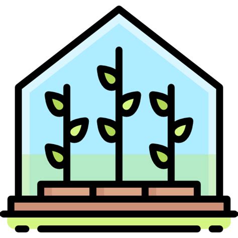 Greenhouse Free Buildings Icons