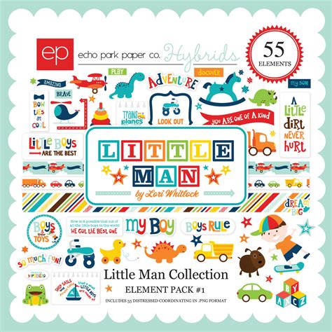 Little Man Element Pack 1 Snap Click Supply Co