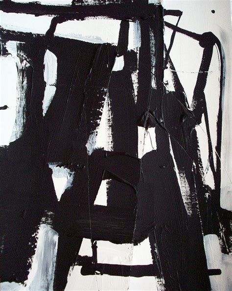 Original Geometric Black And White Modern Art Abstract
