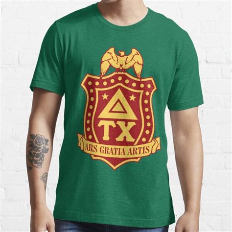 Delta Tau Chi Crest T Shirt By Robertllynch Redbubble