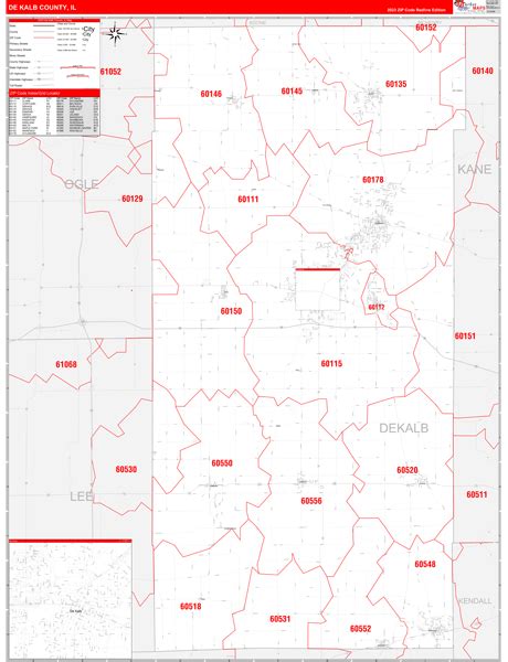 Maps Of Dekalb County Illinois