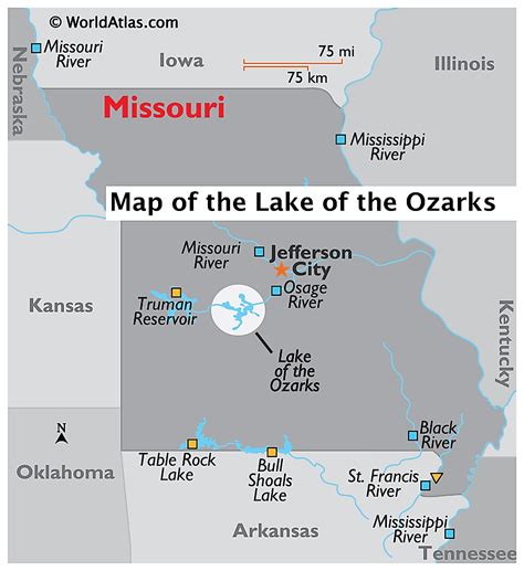 Lake Of The Ozarks Worldatlas