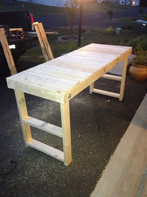 Easy Cheap Folding Workbench 5 Steps Instructables