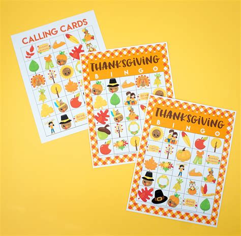 Free Printable Thanksgiving Bingo Cards Happiness Is Homemade