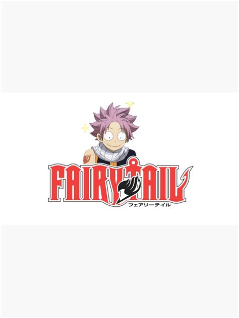 Fairy Tail Natsu Logo Sticker For Sale By Little Redshore Redbubble