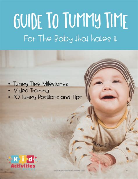 Ultimate Guide To Tummy Time Video Training Activities Kid