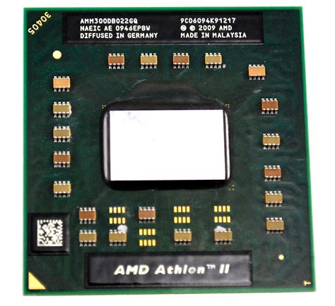 Amd Athlon Ii M300 2 Ghz Dual Core Amm300db022gq Laptop Mobile Cpu