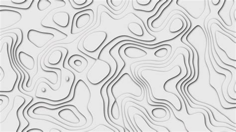 White Gray Topographic Texture Wave Background Animation In 4k Unwind