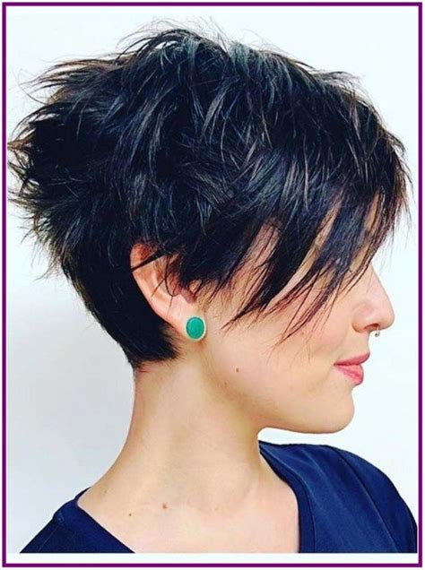 27 Gorgeous Short Hairstyle Ideas And Trends For Women 00011 Edgy Pixie Hairstyles Thick