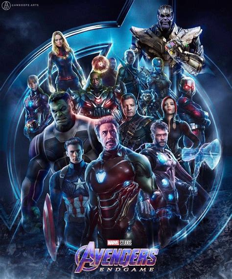 Once And For All😍😍 Endgame Fan Made Poster By Poster Marvel Marvel