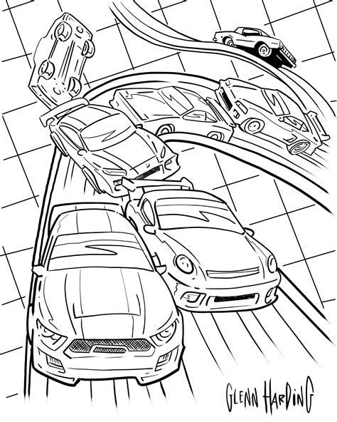 I'm making a diecast (Hot Wheels) coloring book : r/HotWheels