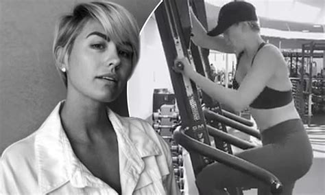 Jesinta Franklin Throws Herself Back Into Her Gruelling Workouts