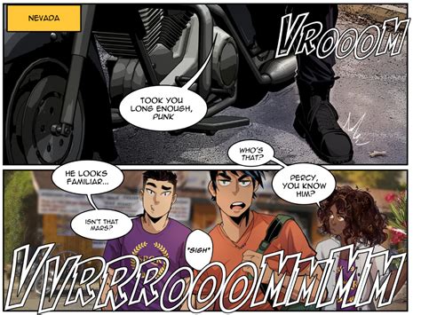 Post 5088103 Ares Camphalf Bloodchronicles Comic Percyjackson Soynutts