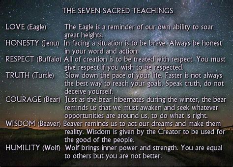 The Eco Senior The Seven Sacred Teachings