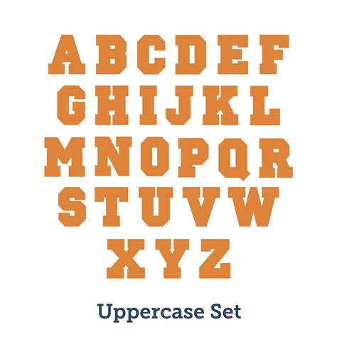 Collegiate Alphabet 6 Accucut