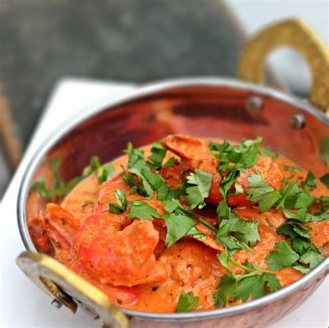 Cook chicken under broiler until done add to sauce. Shrimp Tikka Masala Recipe by Rinku Bhattacharya