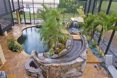 30 Impressive Tropical Pool Design Ideas Trendhmdcr Backyard Pool