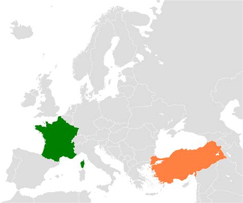 It is in liminal position between europe and asia. France-Turkey relations - Wikipedia